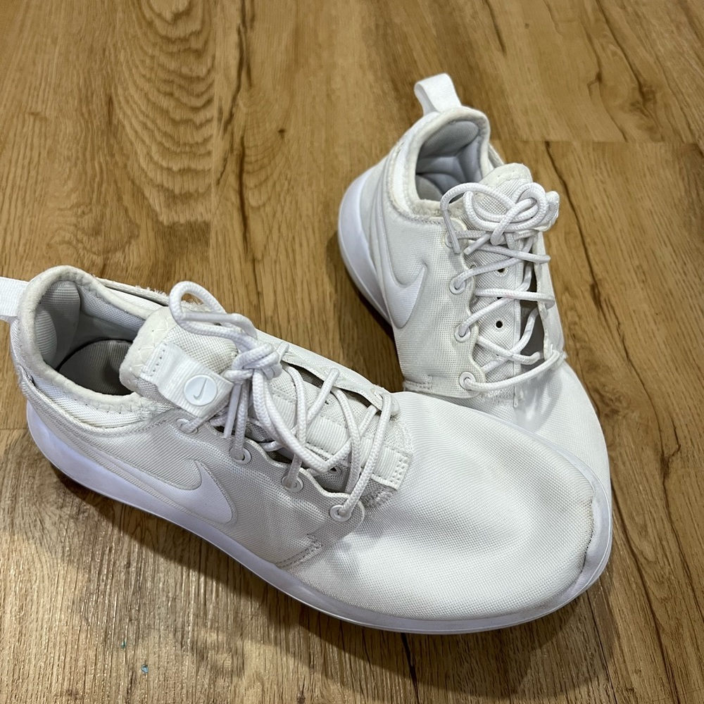 White Nike sneakers